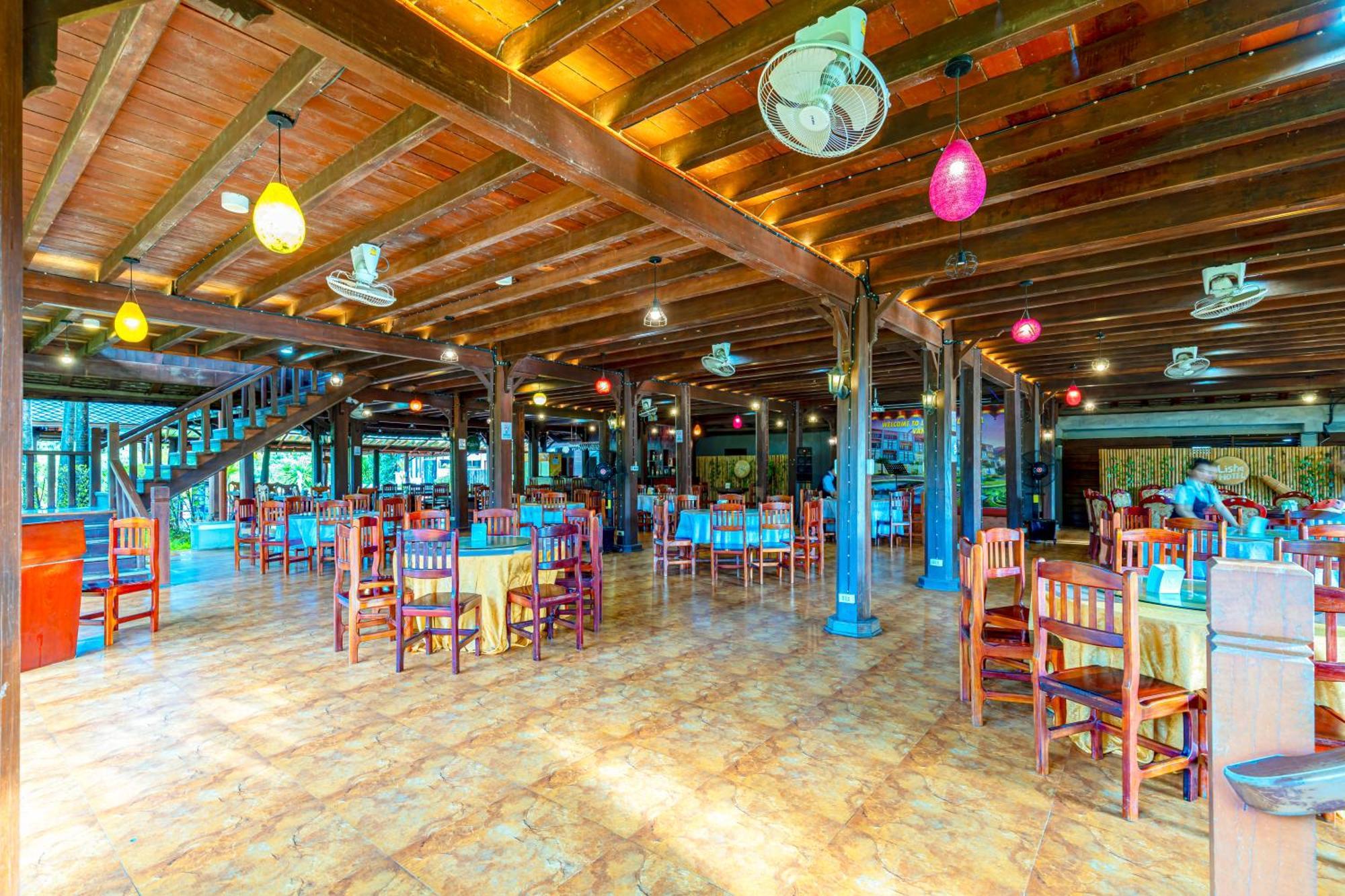 Lisha Garden Resort Hotel Vang Vieng Exterior foto