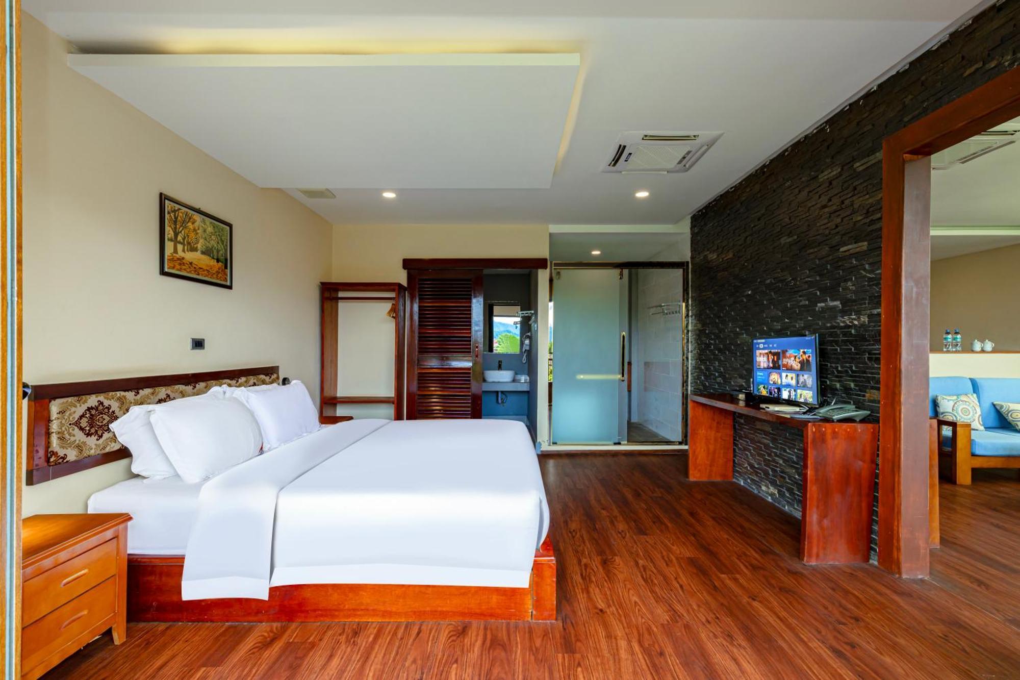 Lisha Garden Resort Hotel Vang Vieng Exterior foto